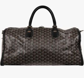 Black goyard duffle