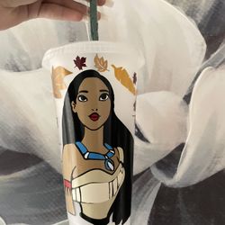 Pocahontas Starbucks Custom Cup