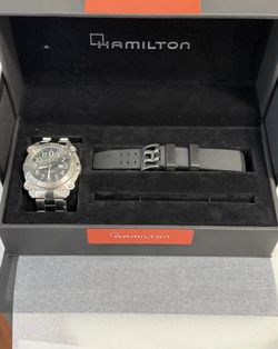 Hamilton BelowZero H(contact info removed)M Diver Automatic 46mm NWT Discontinued