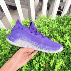 Curry 6 Team ‘violet’ Sz 10.5 M
