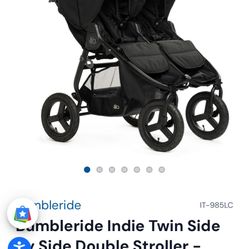 Stroller BUMBLERIDE Indie Twin side by Side  Double Stroller