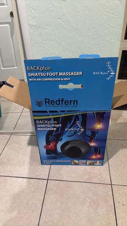 BACKplus Shiatsu Foot Massager with Air Compression & Heat