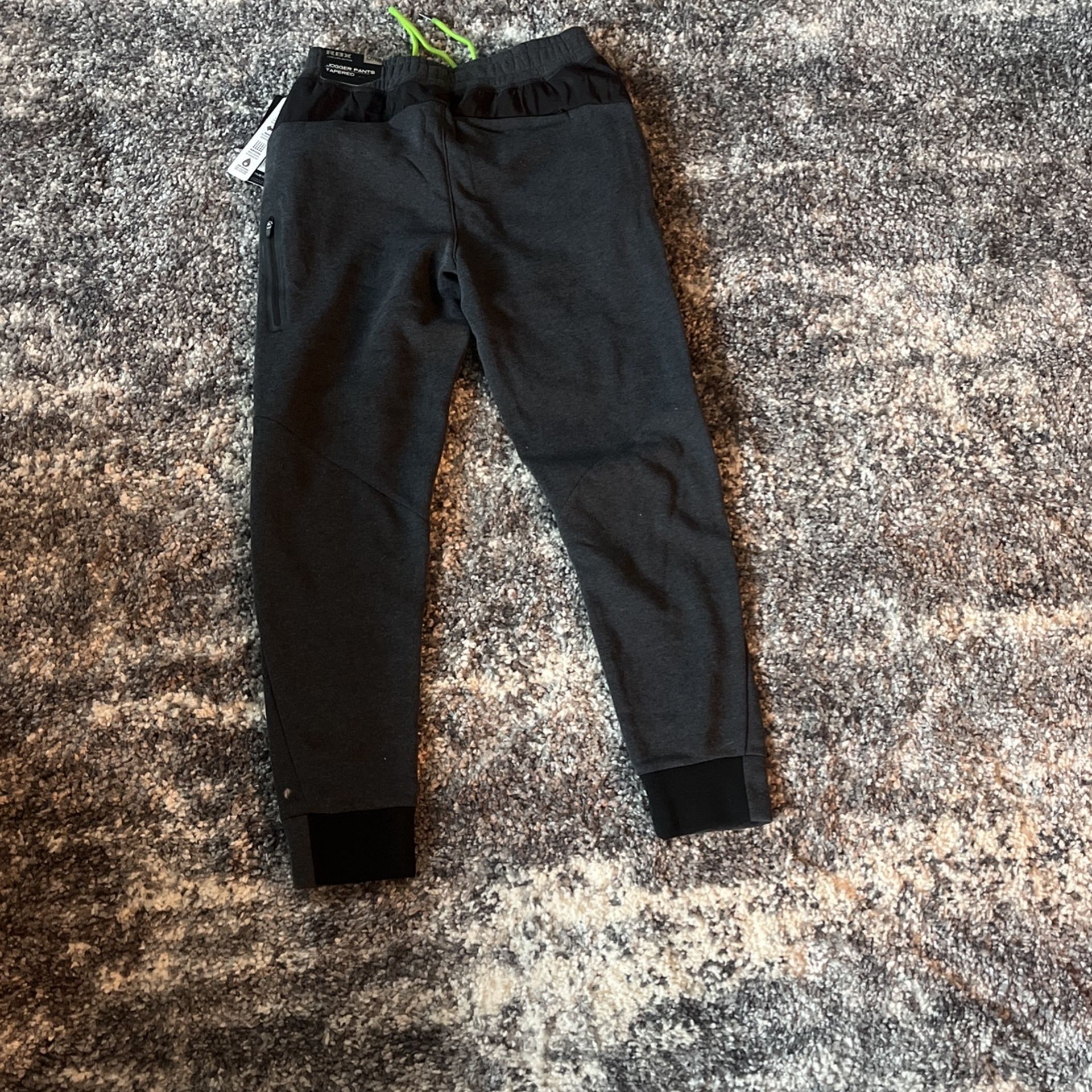 M Gray RBX ACTIVE Tapered Jogging Pants