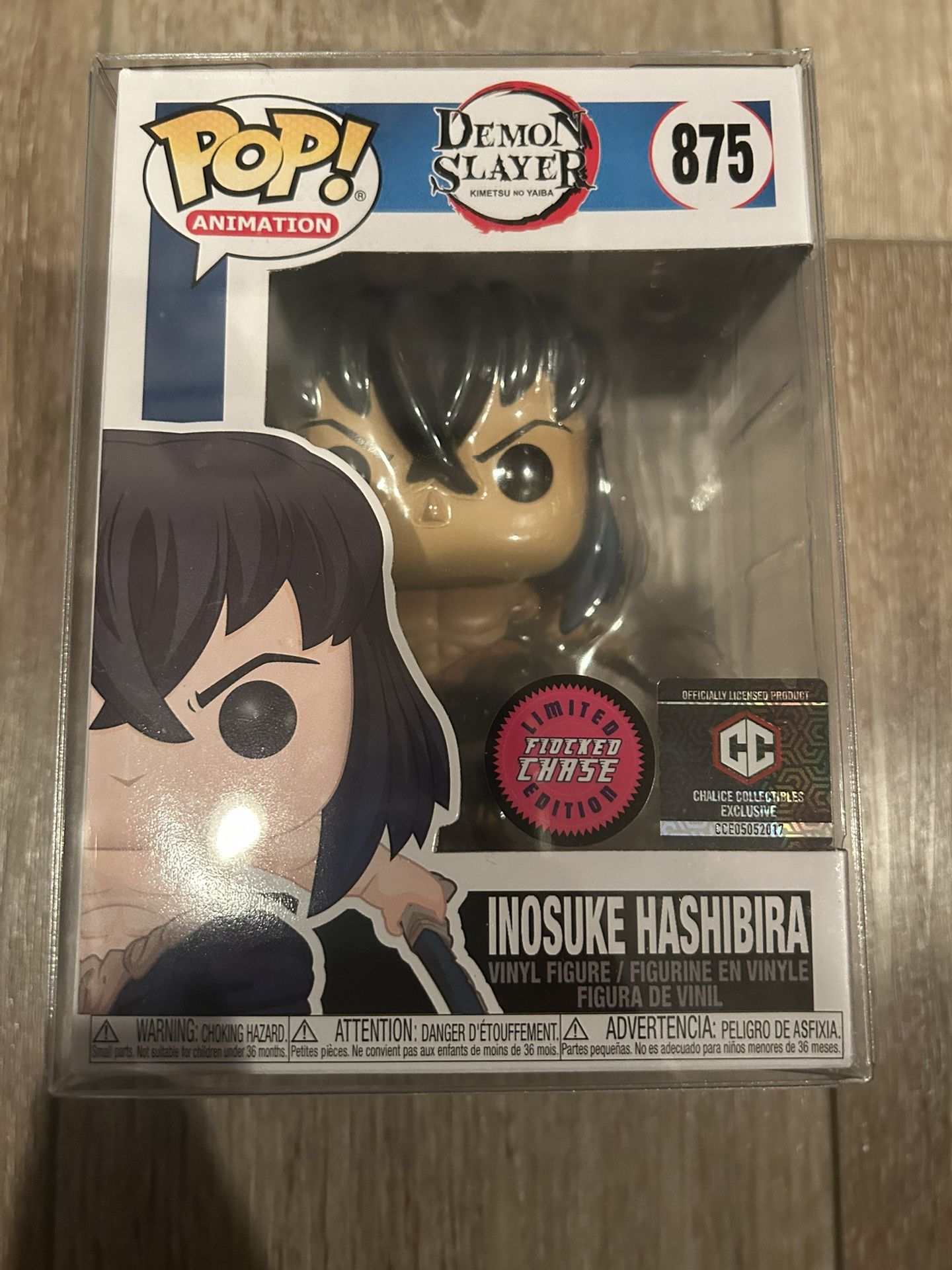 Demon Slayer Anime Funko Pop Inosuke 875 Chase exclusive