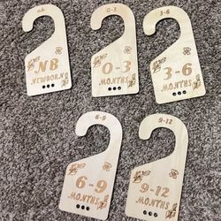 Baby Clothes Closet Divider