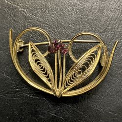 Crystal Vacation Fashion Pin