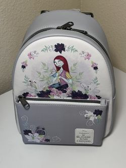 Disney Loungefly the nightmare before Christmas sally floral mini backpack