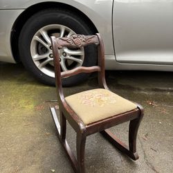 Small Antique Rocking Chair