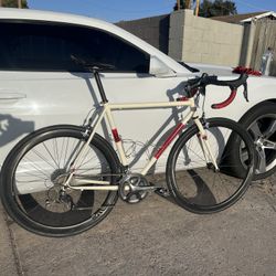 Indy Fab Crown Jewel steel frame  road bike size 56cm 