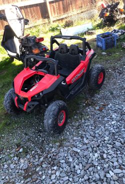 Kids side by side power wheels utv-mx