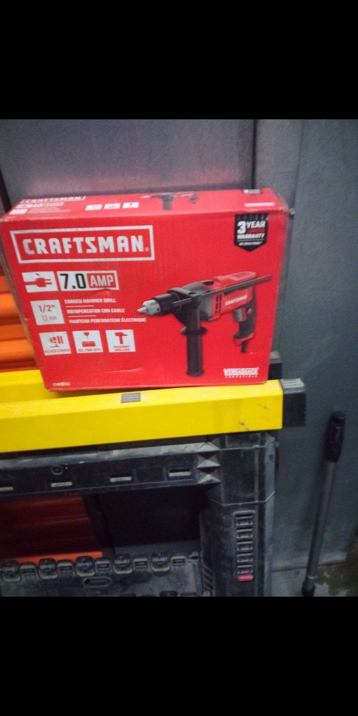 Craftsman 7.0amp Hammer drill