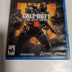 Call a duty Black ops