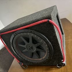12” Kicker Subwoofer