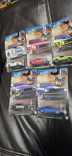 Set Of Hot Wheels Silver Series 