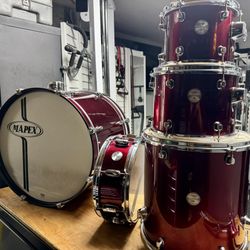 🎵 Mapex Voyager Drum Set Shell Pack – Great Condition! 🎵