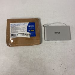 Tripp Lite USB 3.1 Gen 1 HDMI USB-C Docking Station, open box