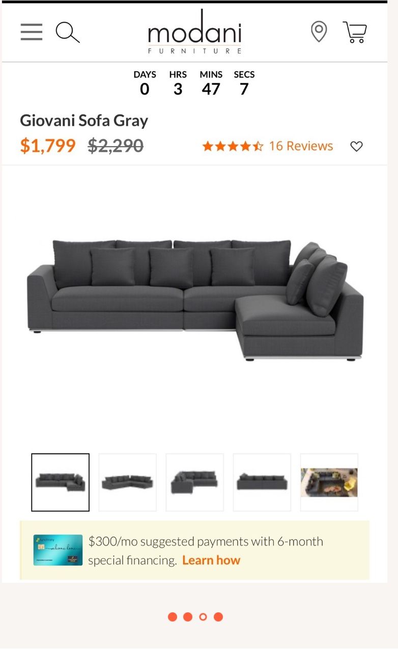 Modani Sectional Couch