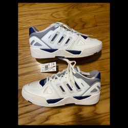 Adidas midcity low Blue & White Men’s Size 10 New No Box! 