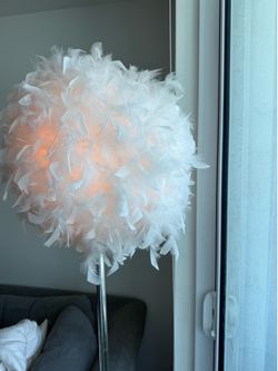 Lámpara plumas