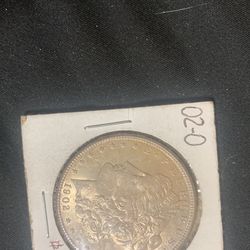 1902 O Morgan Silver Dollar 
