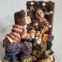 All The World's Stage & Cinderella Slipper Porcelain Bear Set