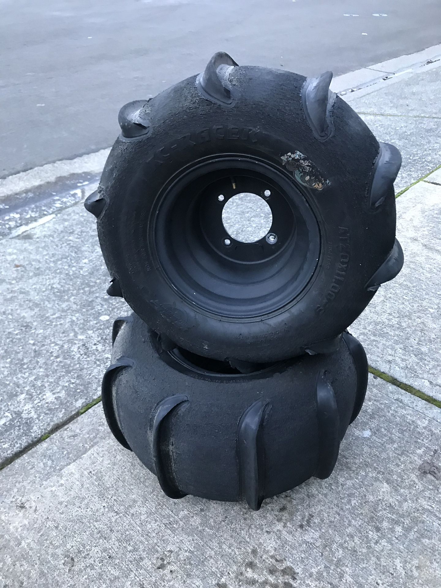 YAMAHA SAND PADDLES TIRES YFZ RAPTOR BANSHEE SKAT TRAK HAULERS 700R 700