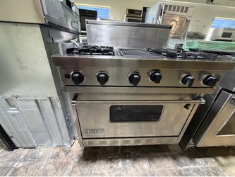 36” VIKING GAS RANGE STAINLESS STEEL