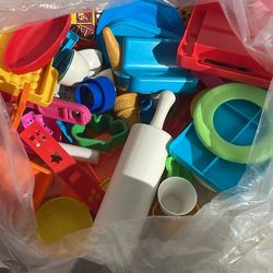 Lot of PlayDoh toys