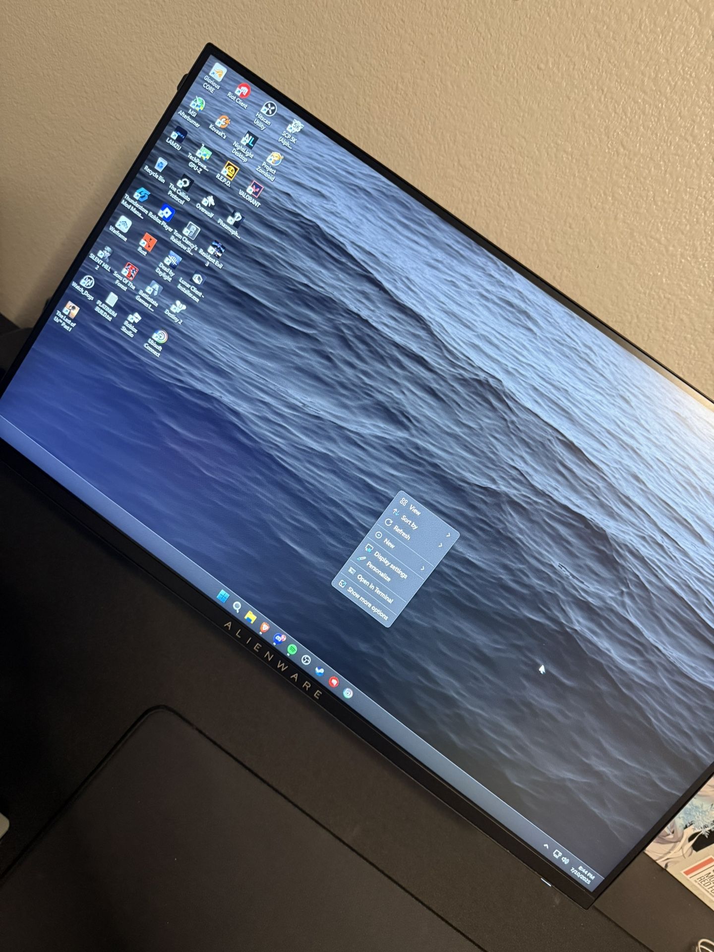 Alienware 24in 360hz Monitor 
