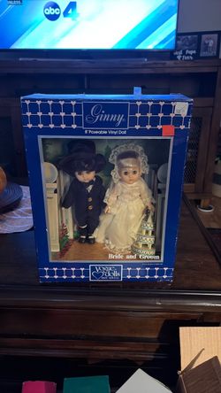 MIB 1984 Ginny Vogue Bride and Groom Doll