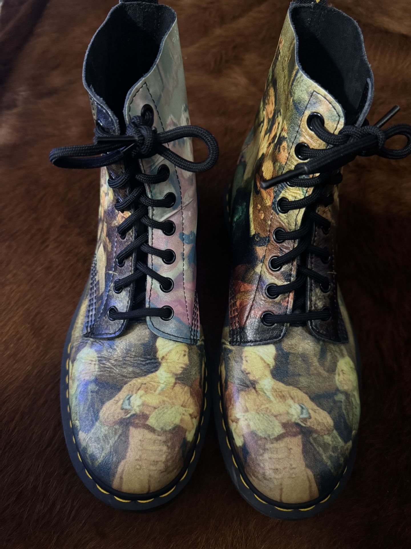 Dr Marten Hogarth Renaissance Museum Collection Combat Boots