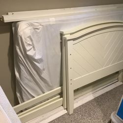 Free White Twin Frame 