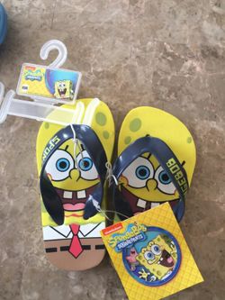 Bob sponge sandals