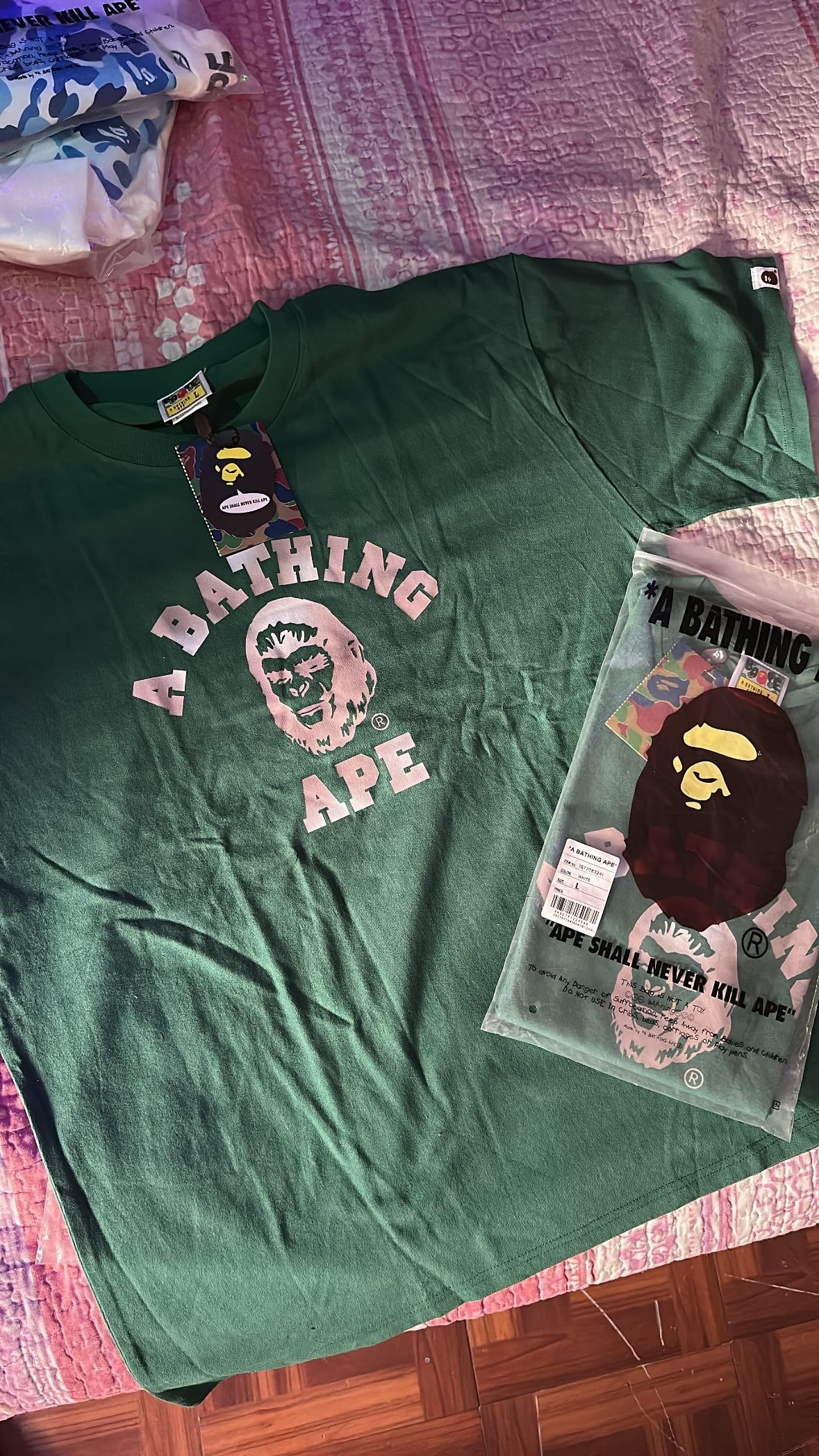 Green Bape Shirt