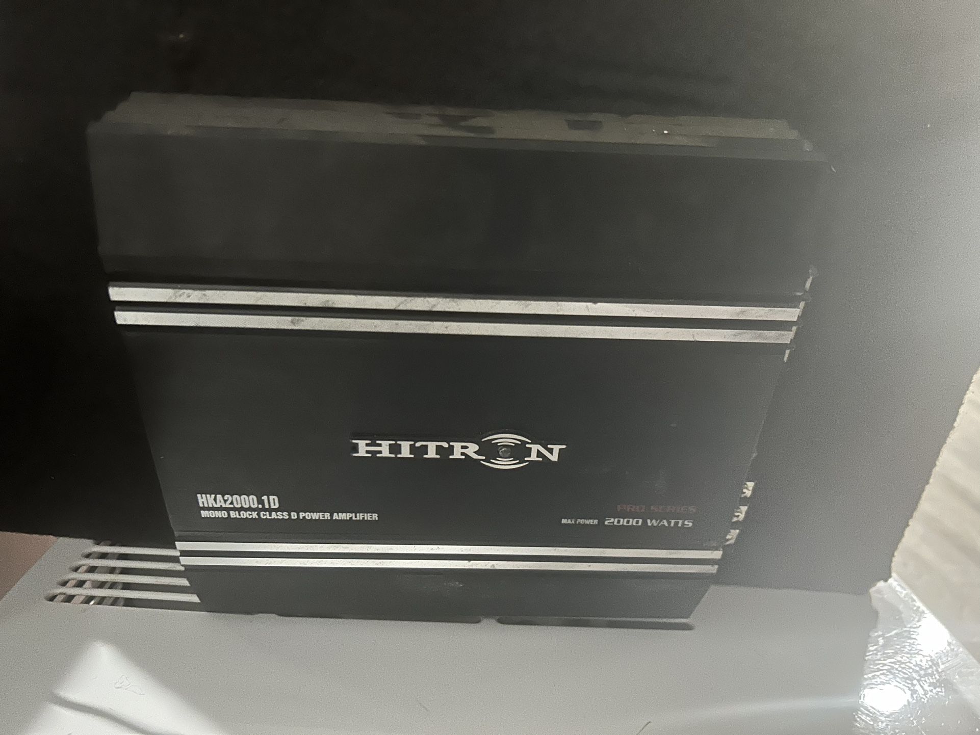 Kicker Subwoofer With Hitron Amplifier