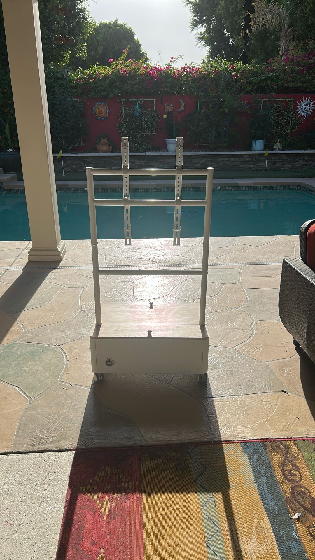 Rolling TV Stand For 45-65 Inch TVs