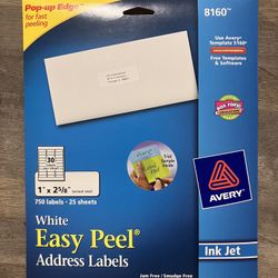 Easy Peel Mailing Labels