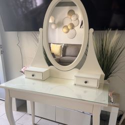 White Vanity