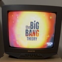 Sanyo 13” CRT TV