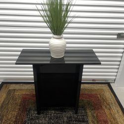Beautiful Elegant Black Granite Consule Entryway table.