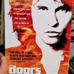 The Doors The Movie VHS 