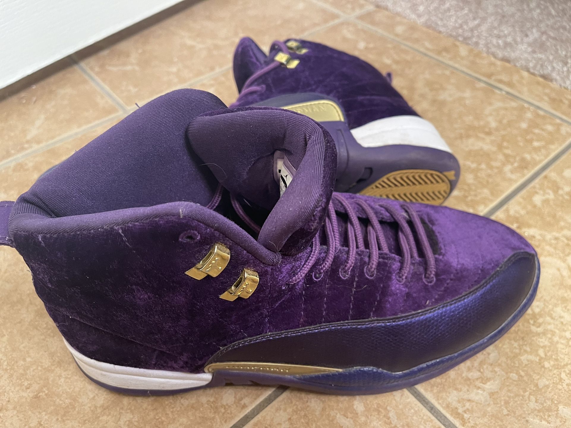Purple cheap velvet 12s