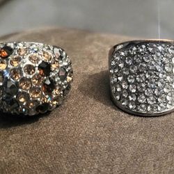 Gem Rings 1 SIZE FITS ALL/Flexible Backing