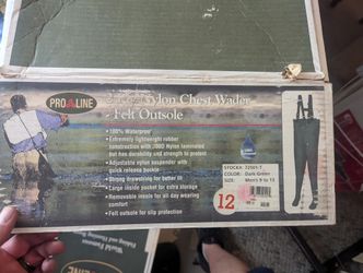 Chest Waiters (Felted) Size 12