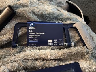 6-in Junior Hacksaw & 5pc 6in Hacksaw Blade Set
