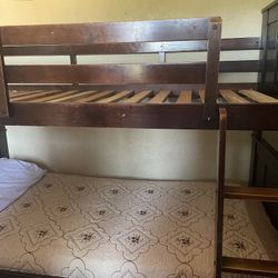 Brown Twin Bed 