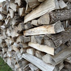 Dry Firewood Delivery Pickup Fir Maple Alder Cherry 