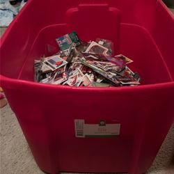 Tub Of Sports Cards Cheap