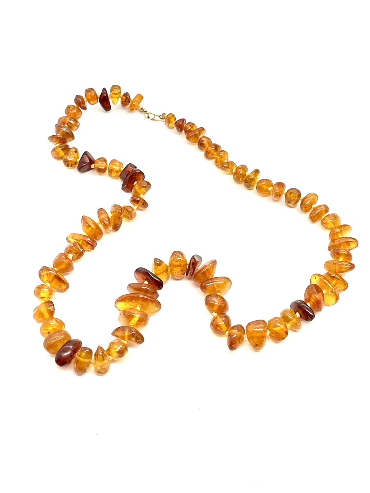 Long 20” Amber Necklace