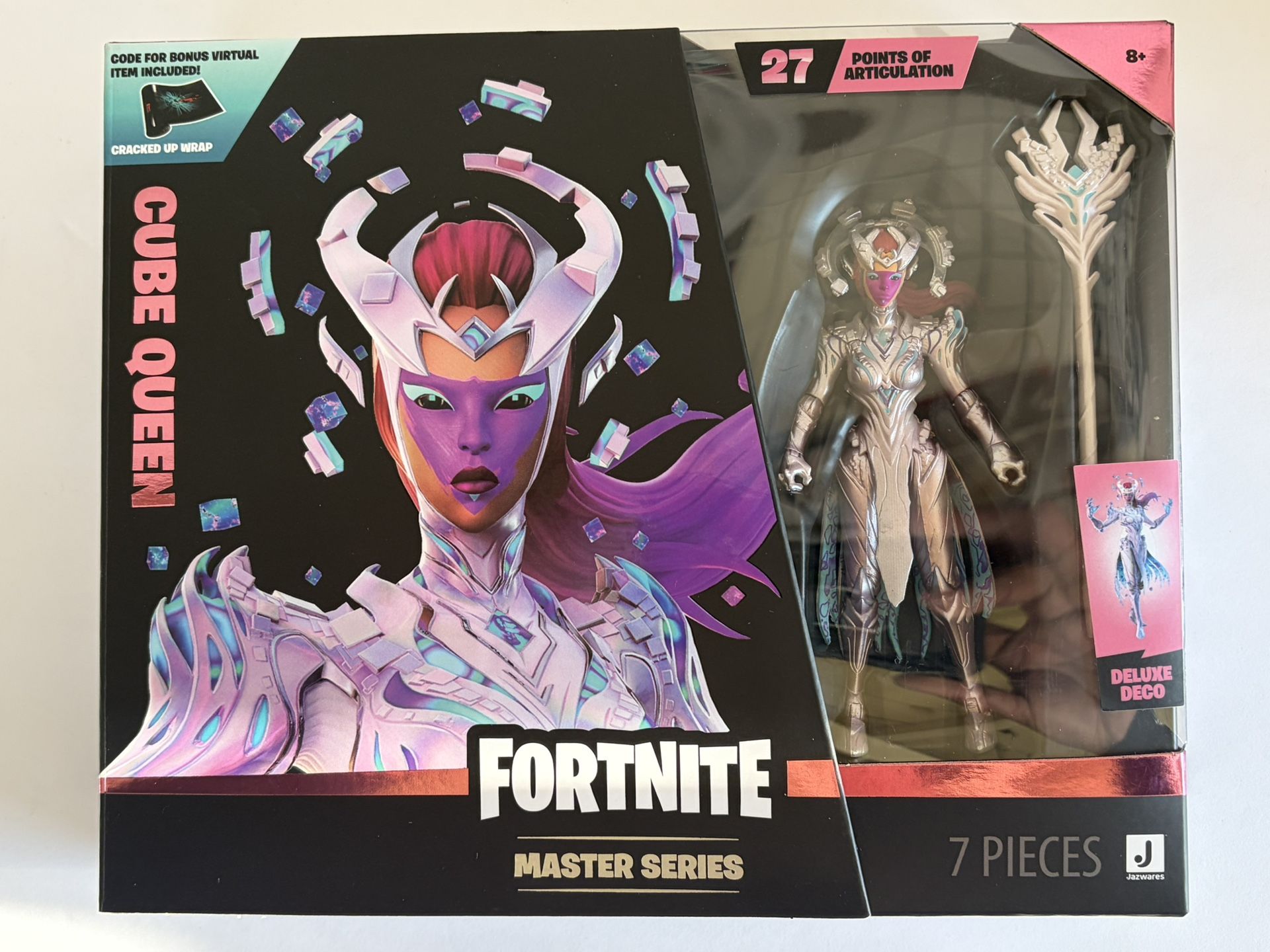 NEW Jazwares Fortnite Master Series Cube Queen Series 03 #306 4" Action Figure